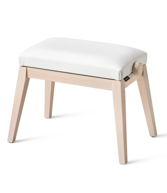 Hidrau KōBE BG-50 Piano Bench (White) 